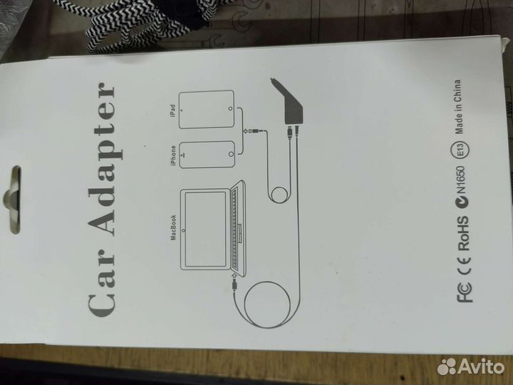Автомобильное зарядное устройство для ноутбука