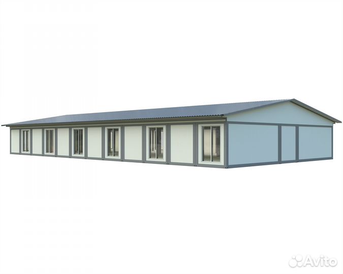 Гостиница модульная конвейт H-SE(В) -6 (421 м2)