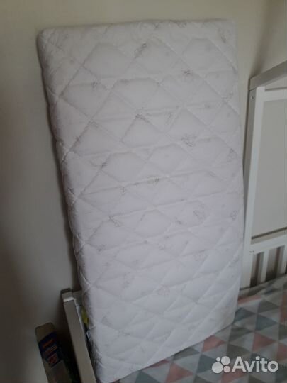 Матрас 60х120 в детскую кроватку бу