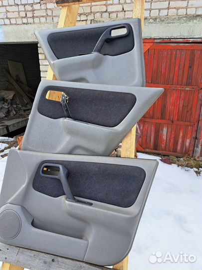 Дверные карты пластик салона Ниссан Примера р11