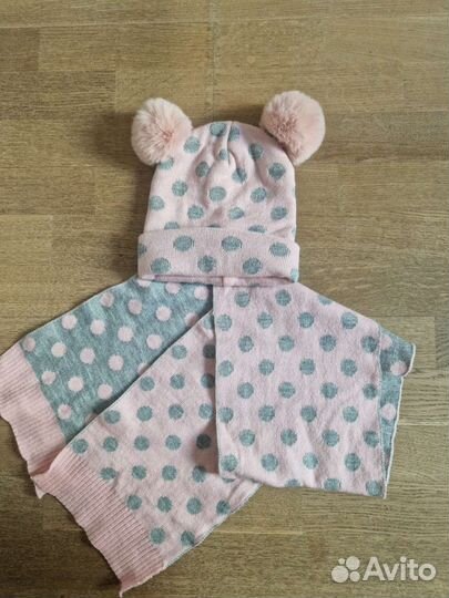 Комплект шапка и шарф