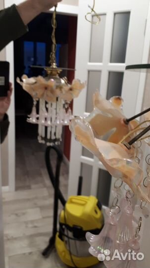 Светильник люстра для одной лампочки