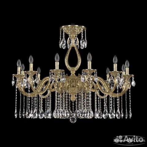 Люстра подвесная Богемия в спальню