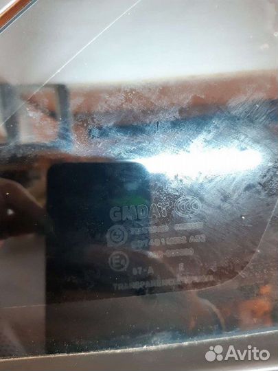 Стекло кузовное глухое правое Chevrolet Lacetti