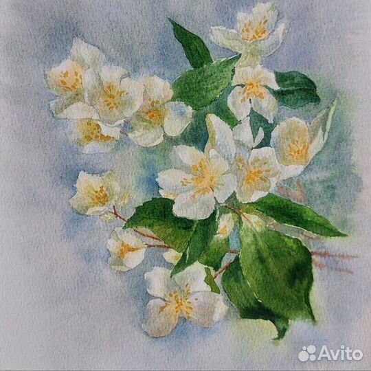 Акварельная картина