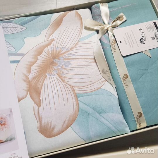 Постельное белье евро arya home togas kazanov.a