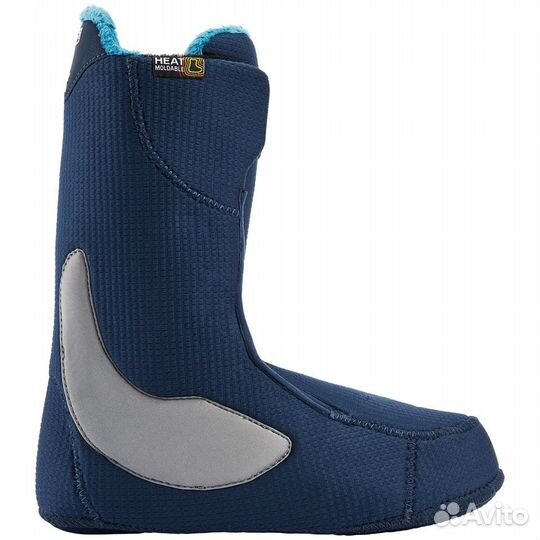 15) Ботинки для сноуборда М Burton ruler BOA blue