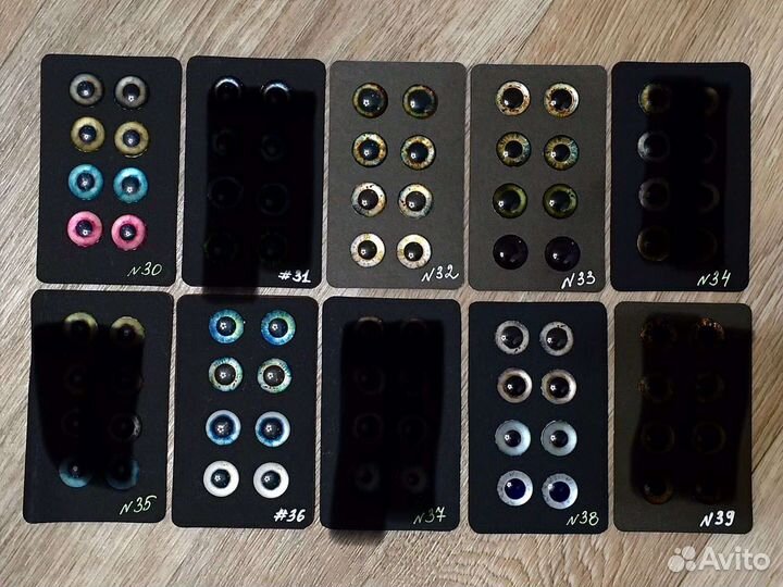 Чипы для Блайз 14мм наборы по 4 пары