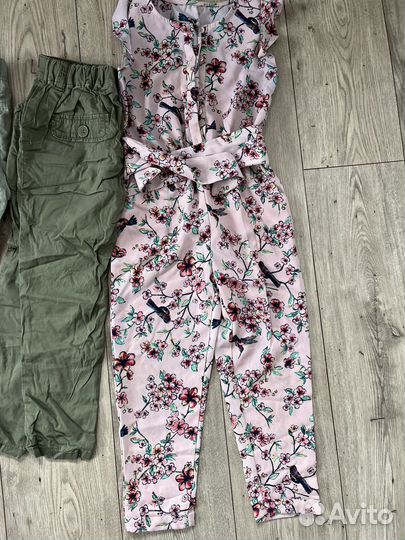 Пакет вещей на девочку 116-122 next H&M