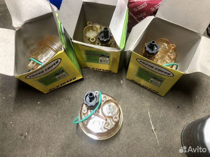 Фильтр гоубой очистки топлива с отстойником