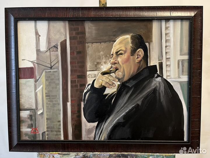 «Клан Сопрано» картина маслом