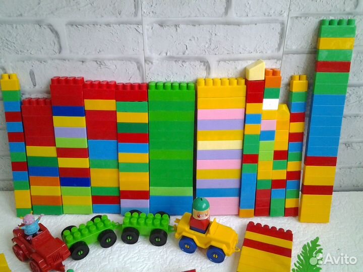 Конструктор Полесье большой более 320 деталей