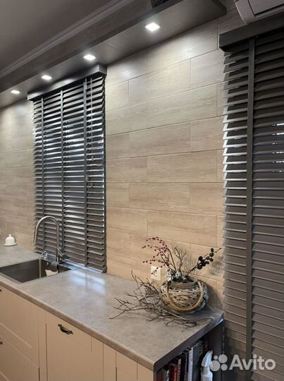 Жалюзи деревянные горизонтальные