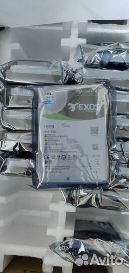 Диски 16тб Seagate Exos X16 st16000nm001j