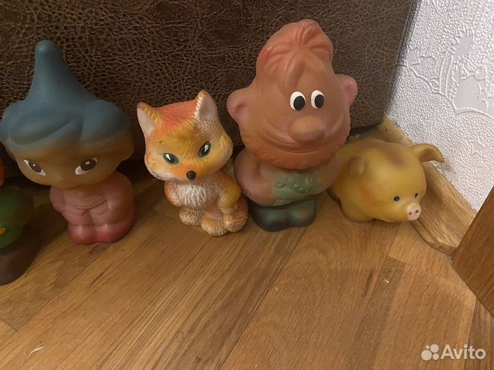 Резиновые игрушки СССР