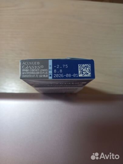 Контактные линзы acuvue oasys