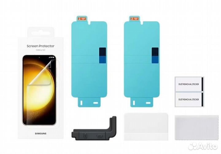 Защитная пленка Samsung S23, S23+ S23 Ultra (2 шт)