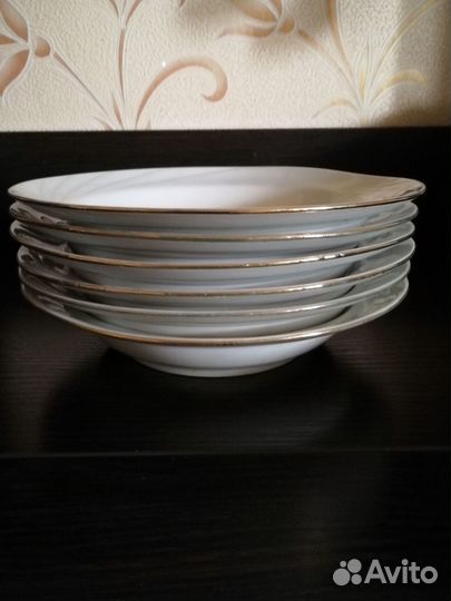 Тарелки суповые 6шт