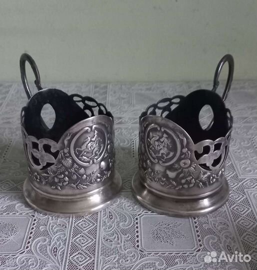 Подстаканник мельхиор СССР