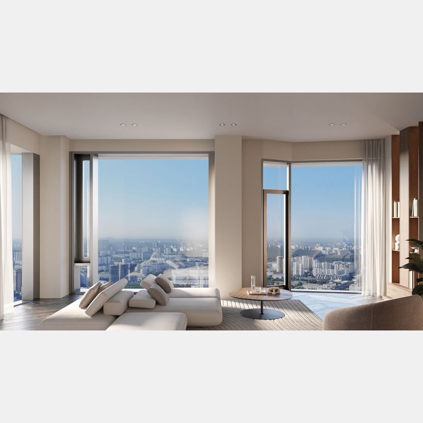 3-к. квартира, 93,5 м², 23/56 эт.