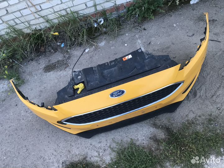 Бампер передний форд фокус Ford Focus 3 рестайлинг