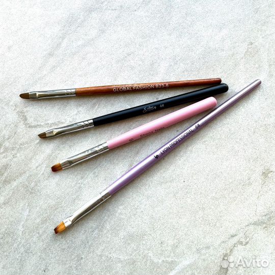 Кисть для геля,1шт