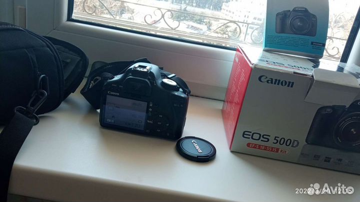 Зеркальный фотоаппарат canon 500d