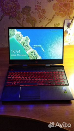 Ноутбук HP Omen 15-dc0019