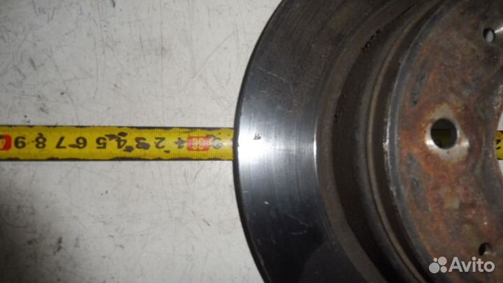 Тормозной диск, Honda Stream, RN3, задний, OEM №