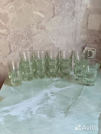 Стопки СССР стеклянные