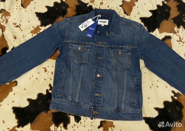 Джинсовая куртка wrangler