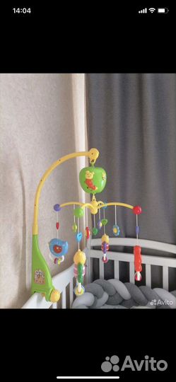 Мобиль на кроватку с проектором