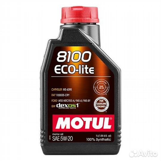 Motul 8100 ECO-lite 5W-20, 1л