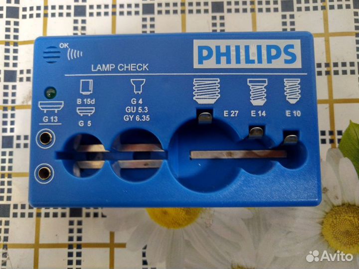 Устройство для проверки электрических ламп Philips