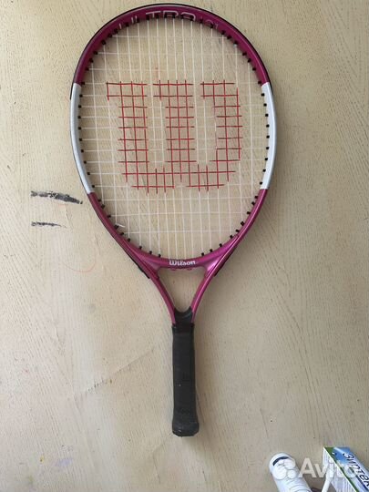 Ракетка детская Wilson 3-5 лет с чехлом