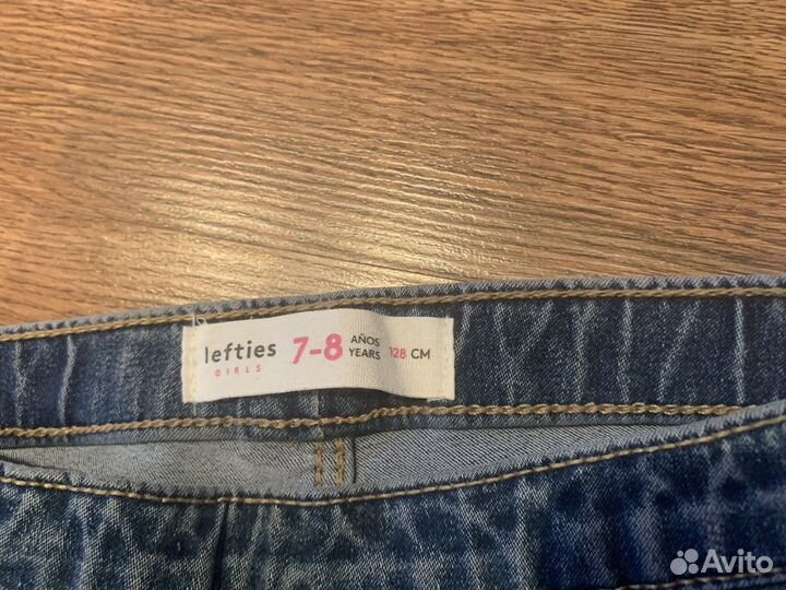 Zara джинсы на 7-8 лет