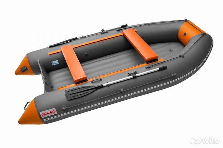 Лодка пвх Roger Zefir 3300 LT нднд средний киль
