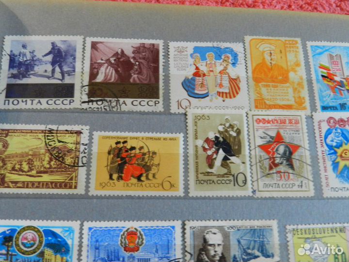 Марки ссср. Два альбома