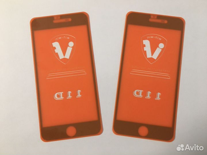 Защитные стекла на iPhone 7 (2шт)