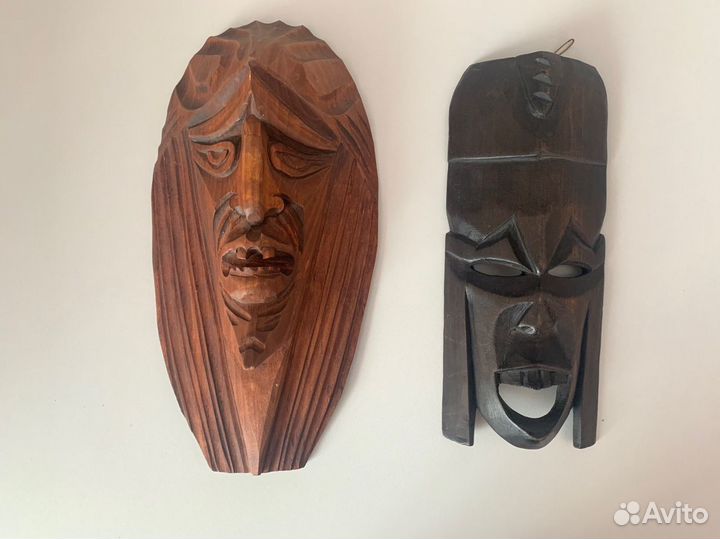 Деревянные маски Азиатские / Африканские