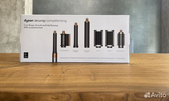 Стайлер Dyson airwrap Long HS05 Nickel/Copper