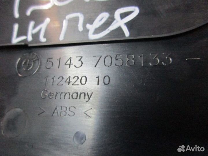 Накладка порога передняя левая BMW 1-серия E87/E81