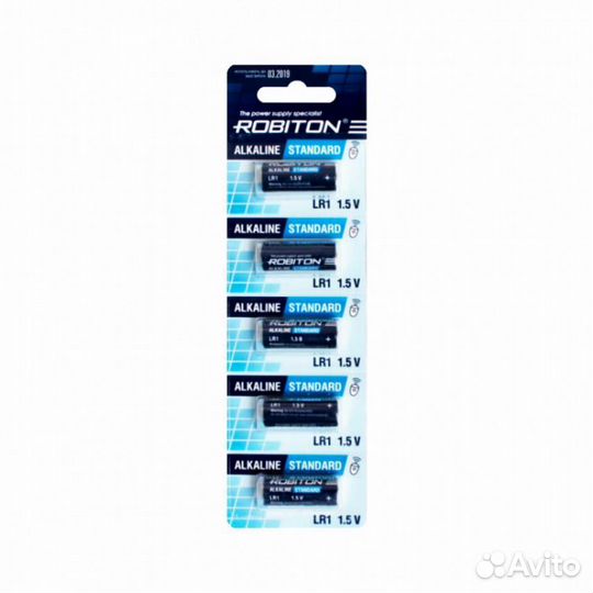 Robiton LR1 Standard R-LR1-0-BL5 (0 Hg) BL5