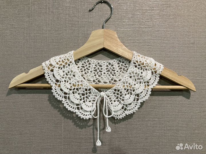 Воротничок вязаный