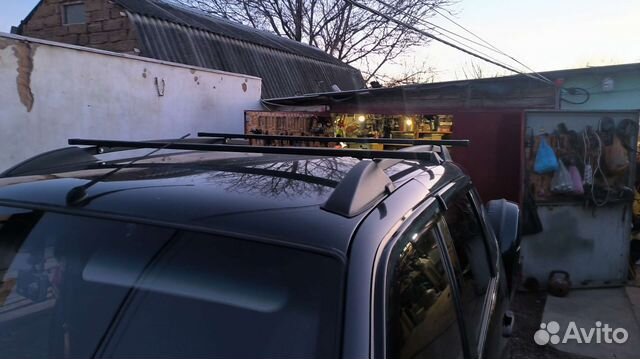 Рейлинги Шевроле нива продольные и поперечные