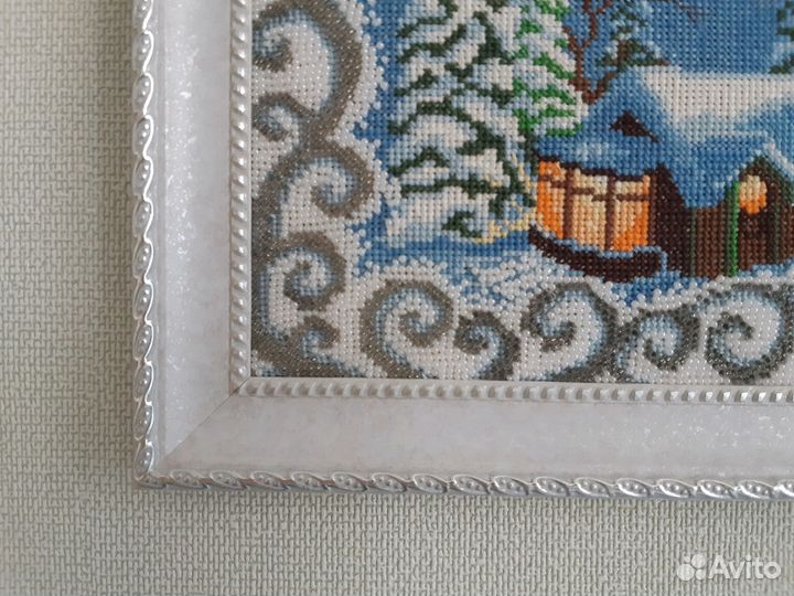 Вышивка крестом и бисером