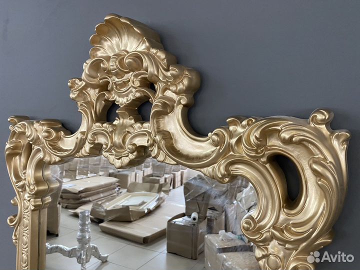 Консольный столик с зеркалом Версаль тип 1