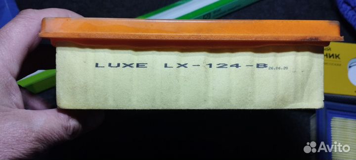 Фильтр воздушный форд фокус luxe LX 124 B