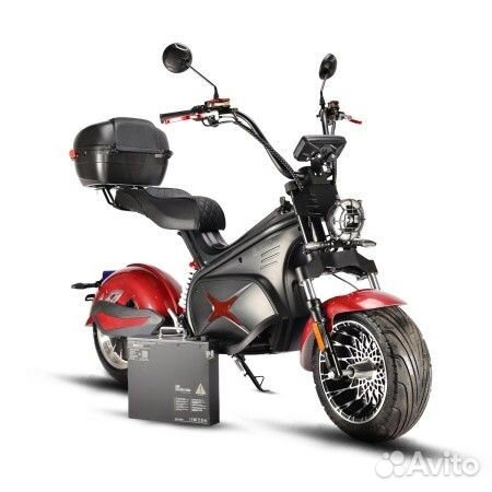 Электроскутер white siberia black SEA 5000W