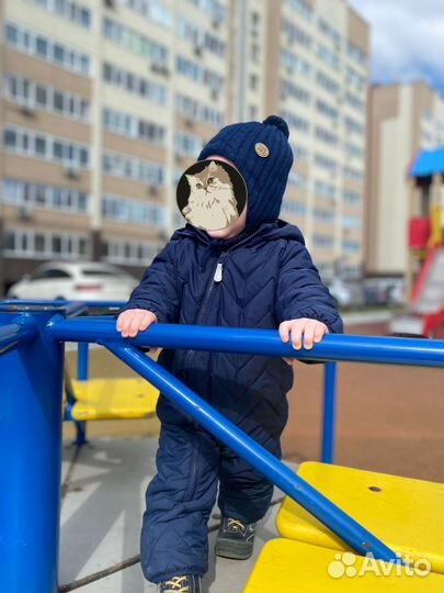 Комплект шапка и шарф для мальчика